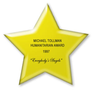 Michael Tollman Award for cable show Everybody's Angels hosted by Pari Livermore and others.